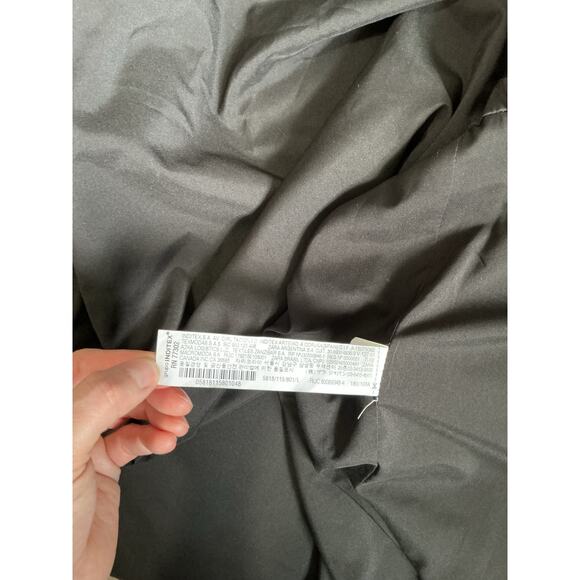 ZARA 4 Way Stretch Black Snap Front Lightweight Blazer Shirt Jacket Large - Picture 9 of 9